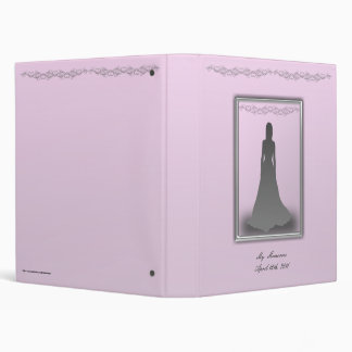 Debutante in Silhouette Photo Album Binder