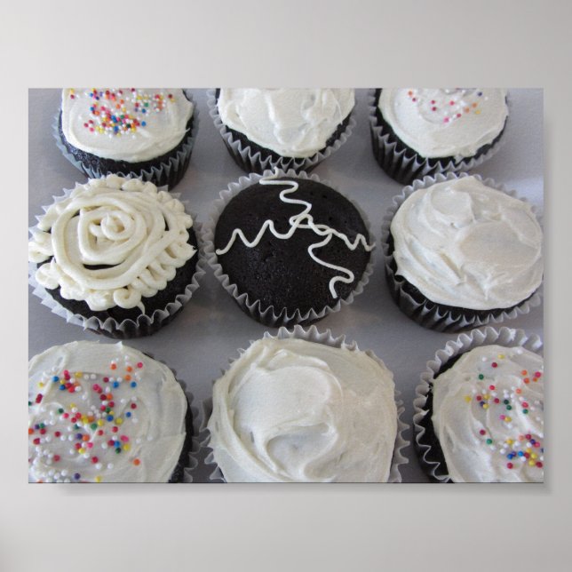 Decadent Cupcakes Poster (Front)