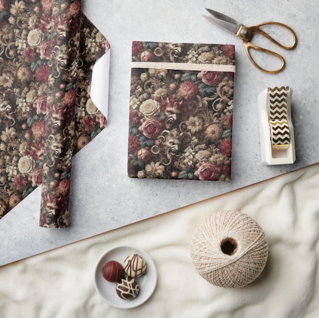 Decadent Devilry – Gothic Baroque  Wrapping Paper (Crafts)