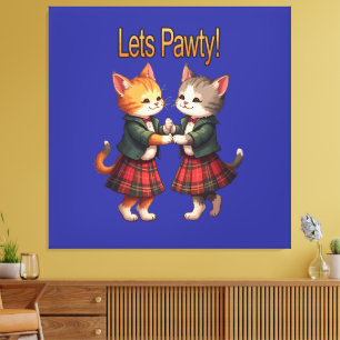 Decal Canvas Print