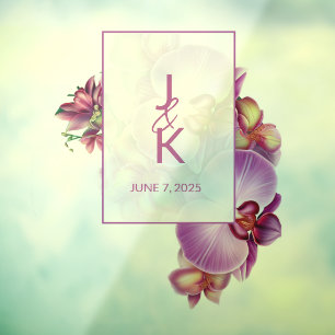 Décal et autocollant mariage Monogramme