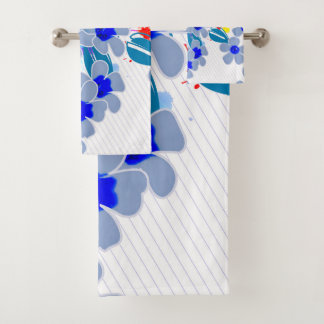 Décalage floral Abstrait