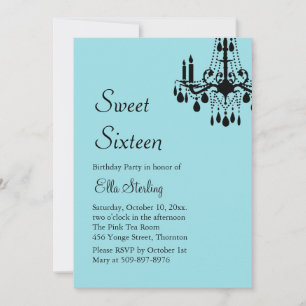 Décalage Grand Ballroom Invitation d'anniversaire 