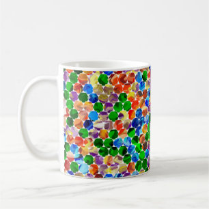Décaler Hexagons tourner 11oz Mug
