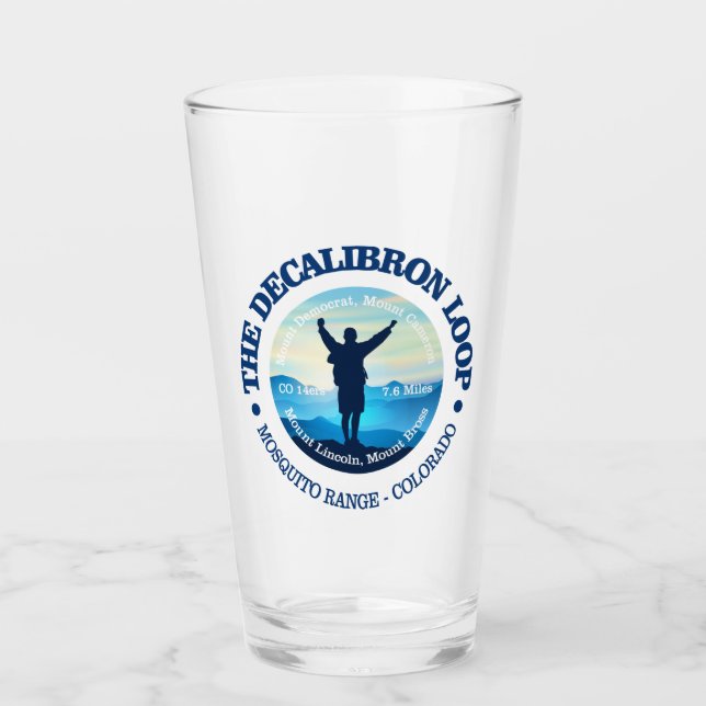 Decalibron Loop (hiking) Glass (Front)