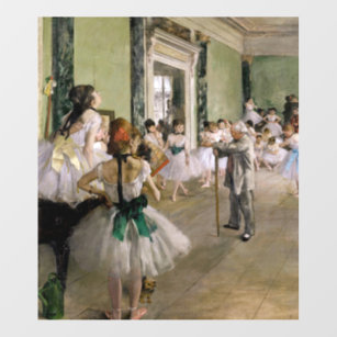 Décalque Mural Edgar Degas - Classe Danse
