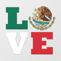 Mexique LOVE Mexican Pride Armoiries nationales