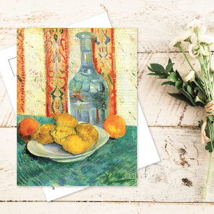 Decanter and Lemons Vincent van Gogh Postcard