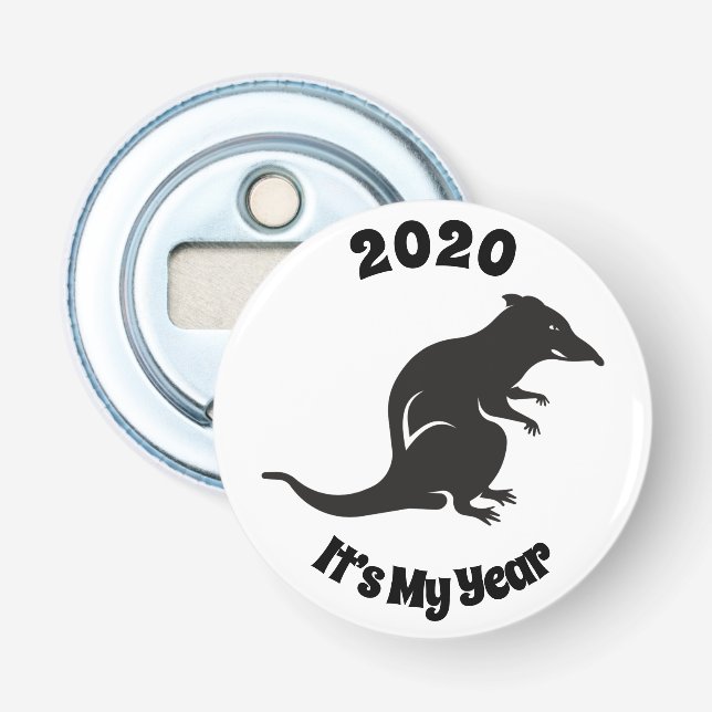 Décapsuleur 2020 Mon année de rat (Devant)