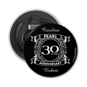 Décapsuleur 30e anniversaire du mariage