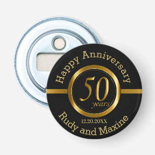 Décapsuleur 50ème anniversaire d'or