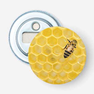Décapsuleur abeille et nid d'abeille