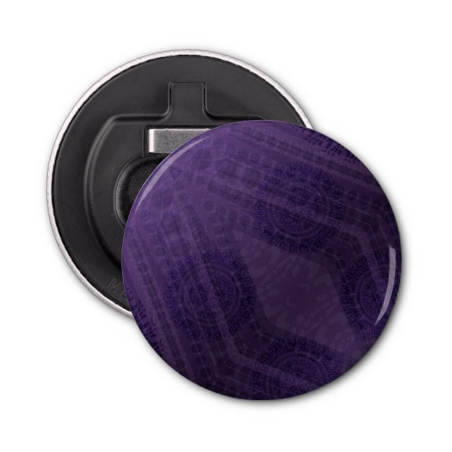 Décapsuleur Acceptation | Médaillons de méditation violette (Devant)