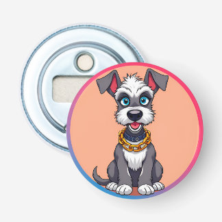 Décapsuleur Adorable Dessin Cartoon Chien souriant joyeusement