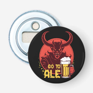 Décapsuleur Aller à la bière - Satan buvant de la bière
