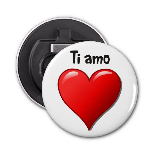 Décapsuleur AMO de Ti - Je t'aime en italien (Devant)
