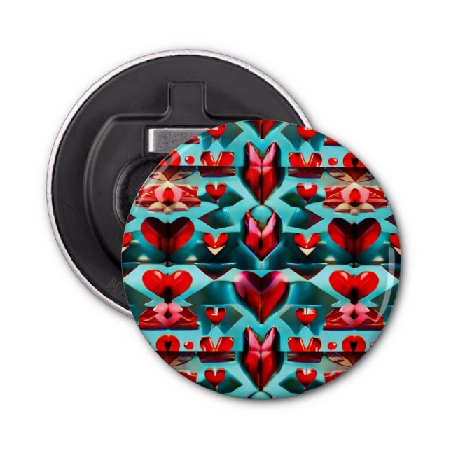 Décapsuleur Amour brassant : Ouverture de bouteille à bouton a (Devant)