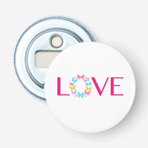 Décapsuleur Amour et papillons