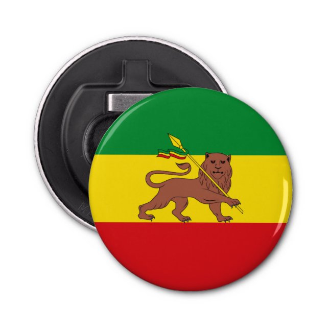 Décapsuleur Ancien drapeau éthiopien (Devant)