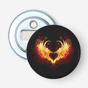 Décapsuleur Angel Fire Heart with Wings