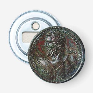 DÉCAPSULEUR ANTIQUE ROMAIN BRONZE MEDALLION SEPTIMUS SÉVERS