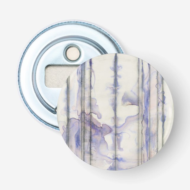 Décapsuleur Aquarelle libre d'expression de violette (Devant)