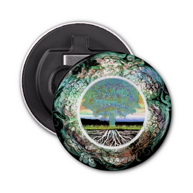 Décapsuleur Arbre de bonheur de la vie (Devant)