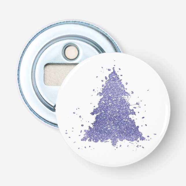 Décapsuleur Arbre de Noël élégant | Charming Lavender Purple (Devant)