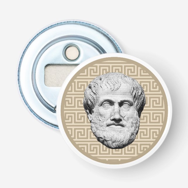 Décapsuleur Aristote philosophe grec (Devant)