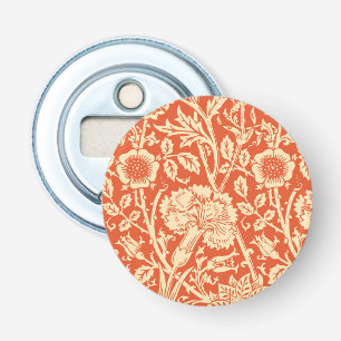 Décapsuleur Art Nouveau Carnation Damask, Mandarin Orange