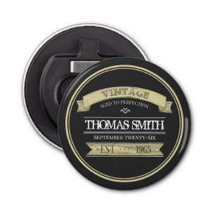 Décapsuleur Au-dessus de la colline Anniversaire Rustique cade