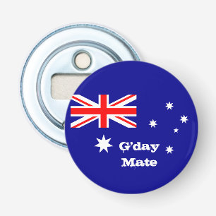 Décapsuleur Australian Flag, G-day Mate Australia party/sport