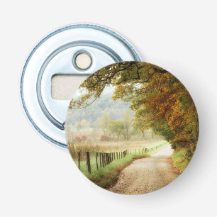 Décapsuleur Automne sur une route de campagne