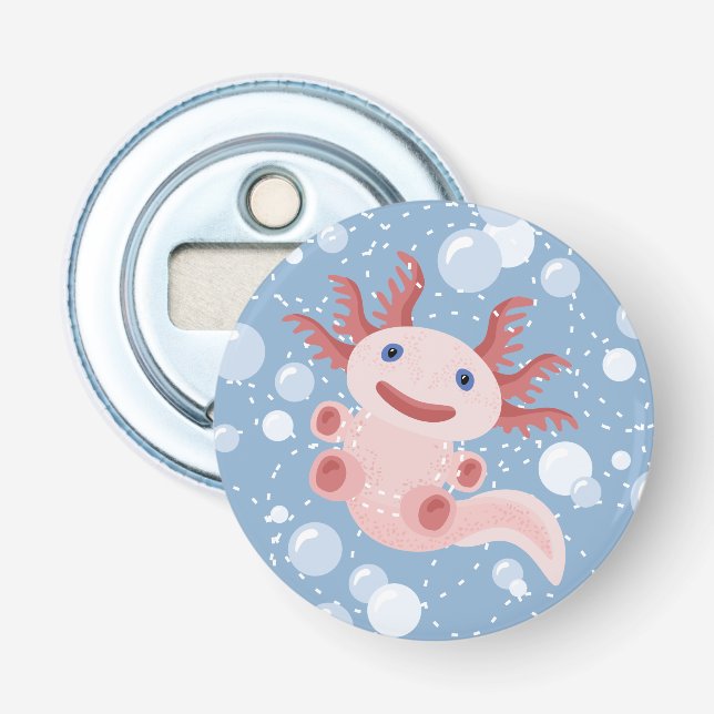 Décapsuleur Axolotl et la conception audacieuse de vecteur de (Devant)