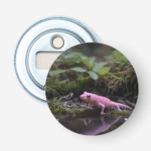 Décapsuleur Axolotl Rose Au Bord De La Rivière,