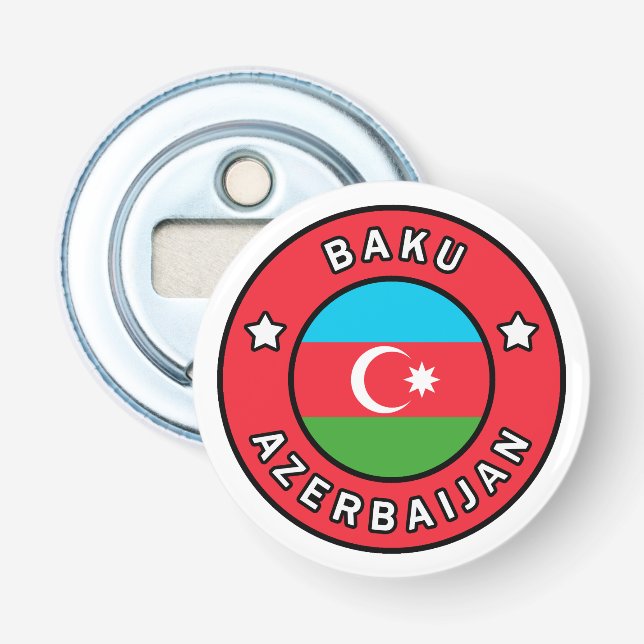 Décapsuleur Bakou Azerbaïdjan (Devant)