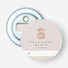 Balises de prix de l'ananas Rose