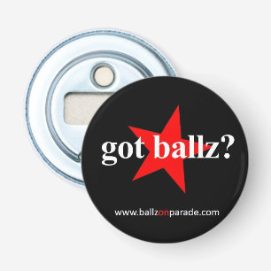 Décapsuleur Ballz obtenu ? Ouvreur de bouteille de bouton