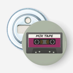 Décapsuleur Bande Mixte Violet - Cadeau Rétro Inspiré des Anné