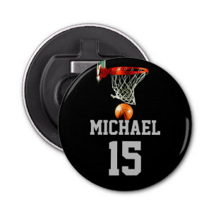 Décapsuleur Basket-ball Votre nom