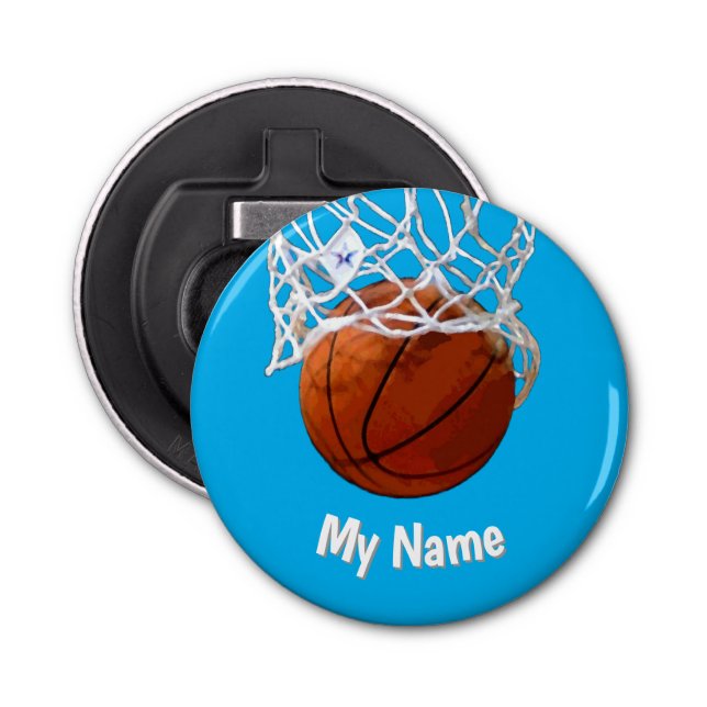 Décapsuleur Basketball Your Name Custom (Devant)