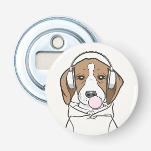 Décapsuleur Beagle de refroidissement avec Bubblegum mignon ch
