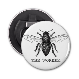 Décapsuleur Bee Worker Honey Black Bumblebee