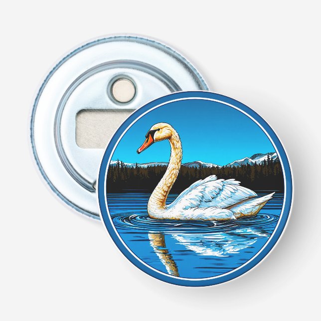 Décapsuleur Belle cygne oiseau (Devant)