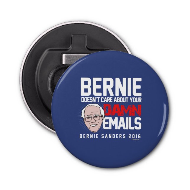 Décapsuleur Bernie se fiche de vos e-mails (Devant)