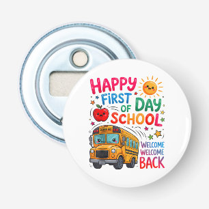 Décapsuleur Bienvenue à l'école Jour de rentrée heureux Prof B