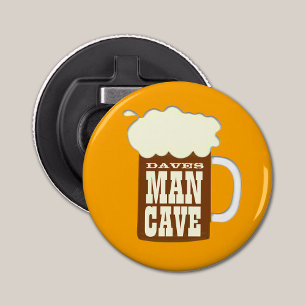 Décapsuleur Bière faite sur commande de caverne d'homme