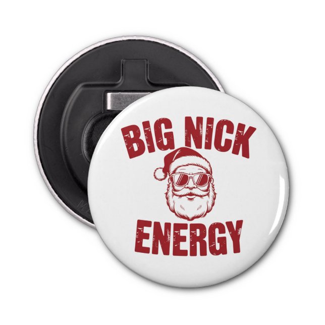 Décapsuleur Big Nick Energy Funny Père Noël Rude Christmas Jok (Devant)
