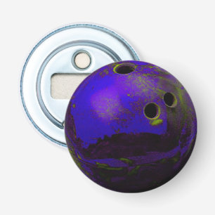 Décapsuleur Blue Bowling Ball Personnaliser It Bottle Opener
