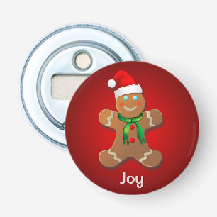 Décapsuleur Bonhomme en pain d'épice personnalisable